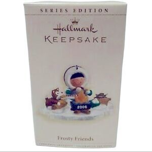 Hallmark Ornament 2006  Frosty Friends 27th in series